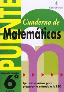 Puente, matemáticas, 6 Educación Primaria, 3 ciclo. Cuaderno