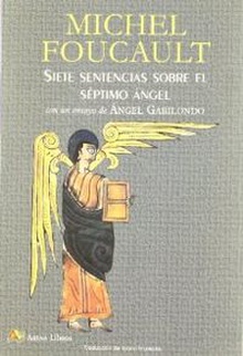 Siete sentencias sobre el séptimo ángel (Con un ensayo de Angel Gabilondo)