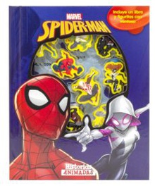 SPIDER-MAN Libro con 10 figuritas