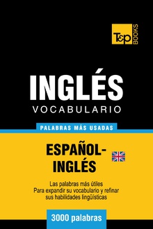 Vocabulario español-inglés británico - 3000 palabras más usadas
