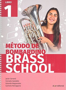 Método de bombardino Brass School. Libro 1
