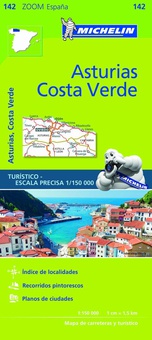 Mapa zoom asturias, costa verde 2017