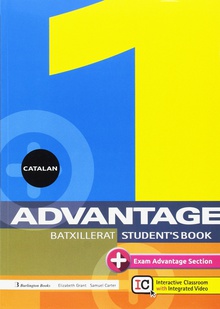 Advantage for 1d batxiller student`s book catalunya 2017