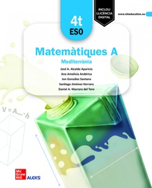 Matematiques A 4t ESO - Mediterrania