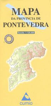 Mapa provincia Pontevedra