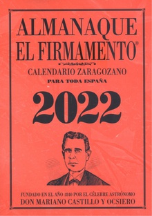 Almanaque el firmamento 2022 zaragozano